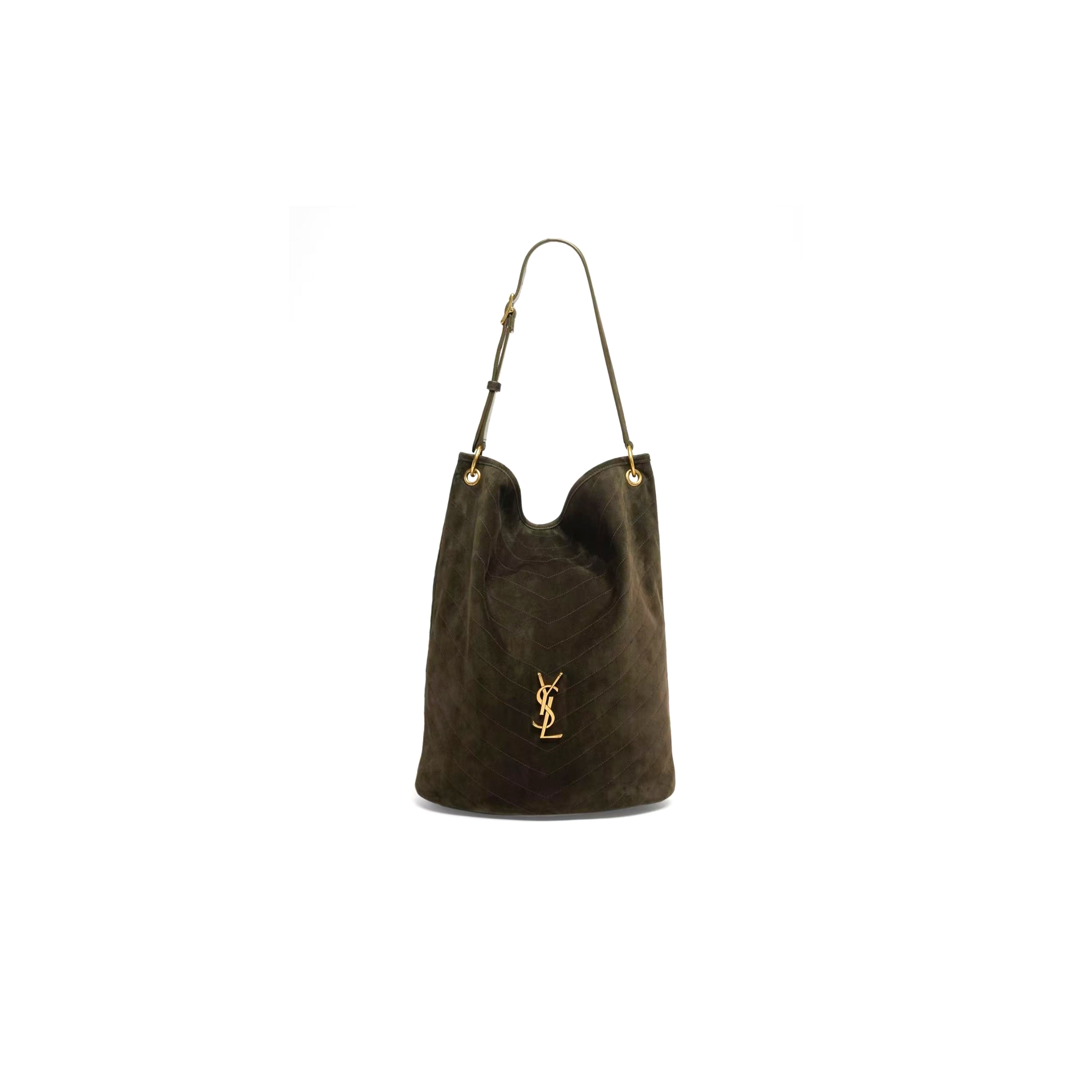 YSL NIKI SOFT SUEDE BUCKET BAG 844346 (38*30*15.5cm)
